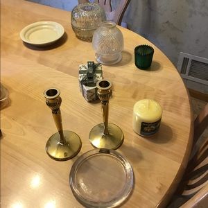 Various candle holders